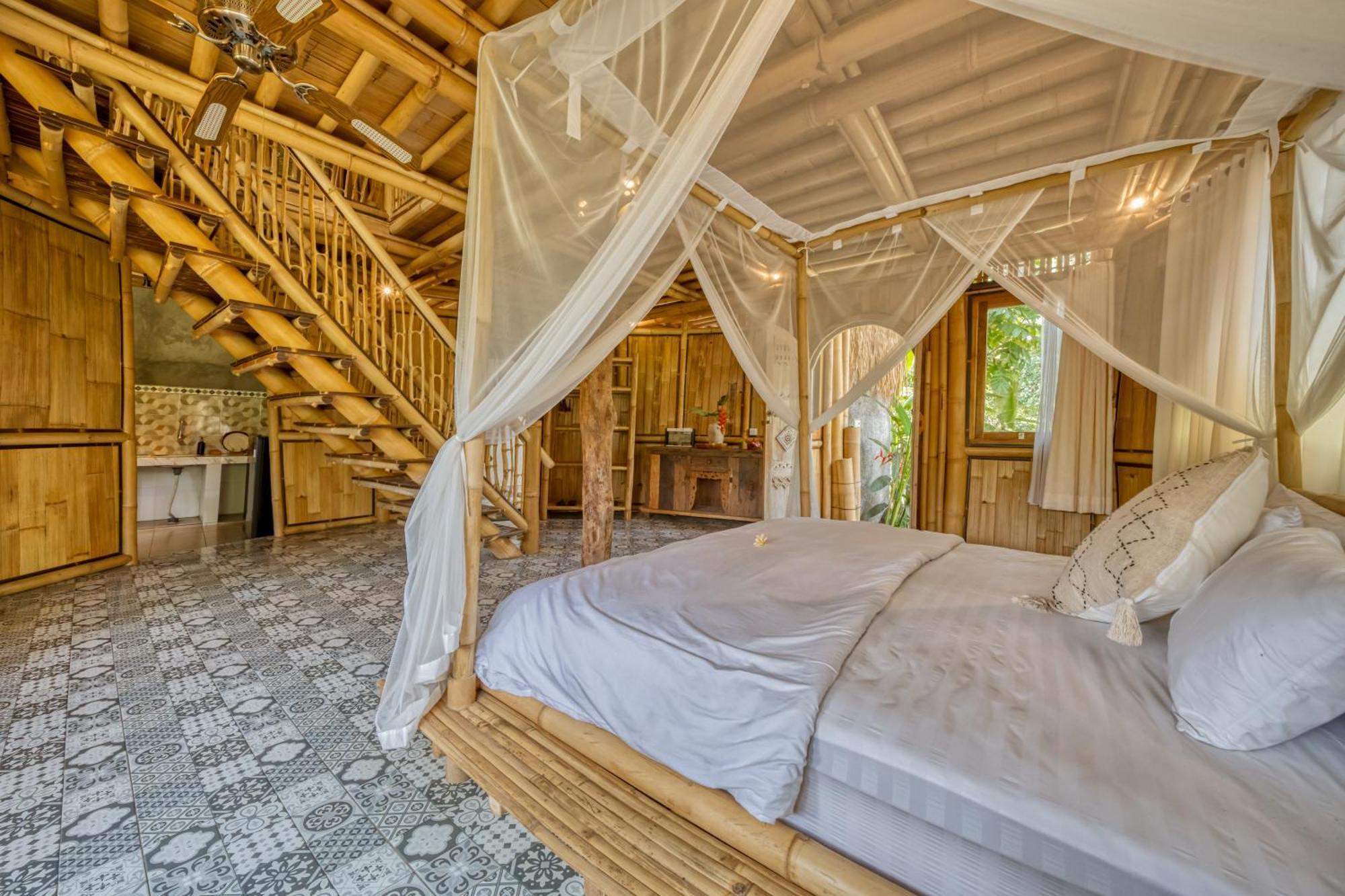 Bamboo Cabin Sanctuary By Nusantara Hospitality Убуд Экстерьер фото